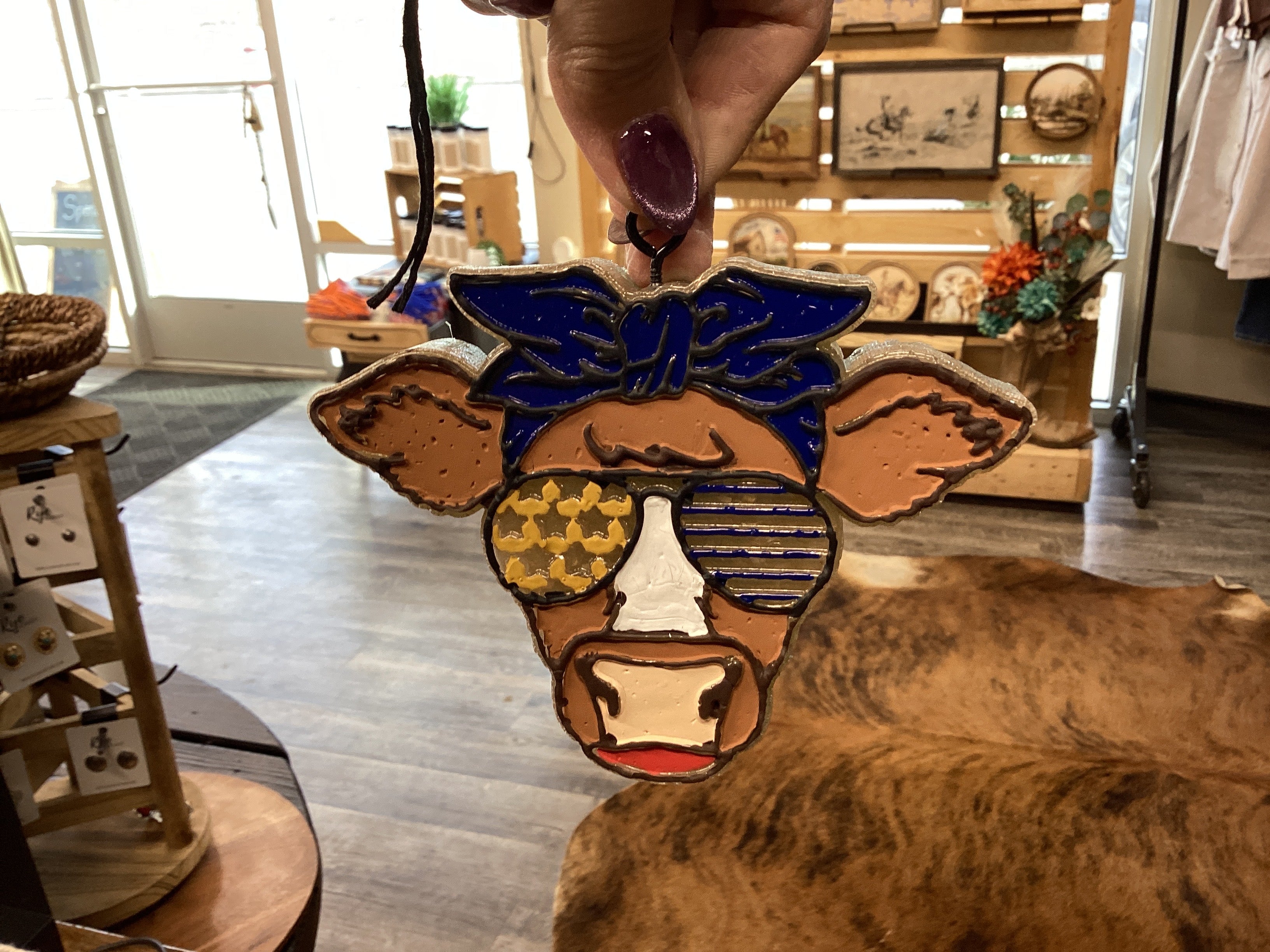 Cow with Bow Freshie